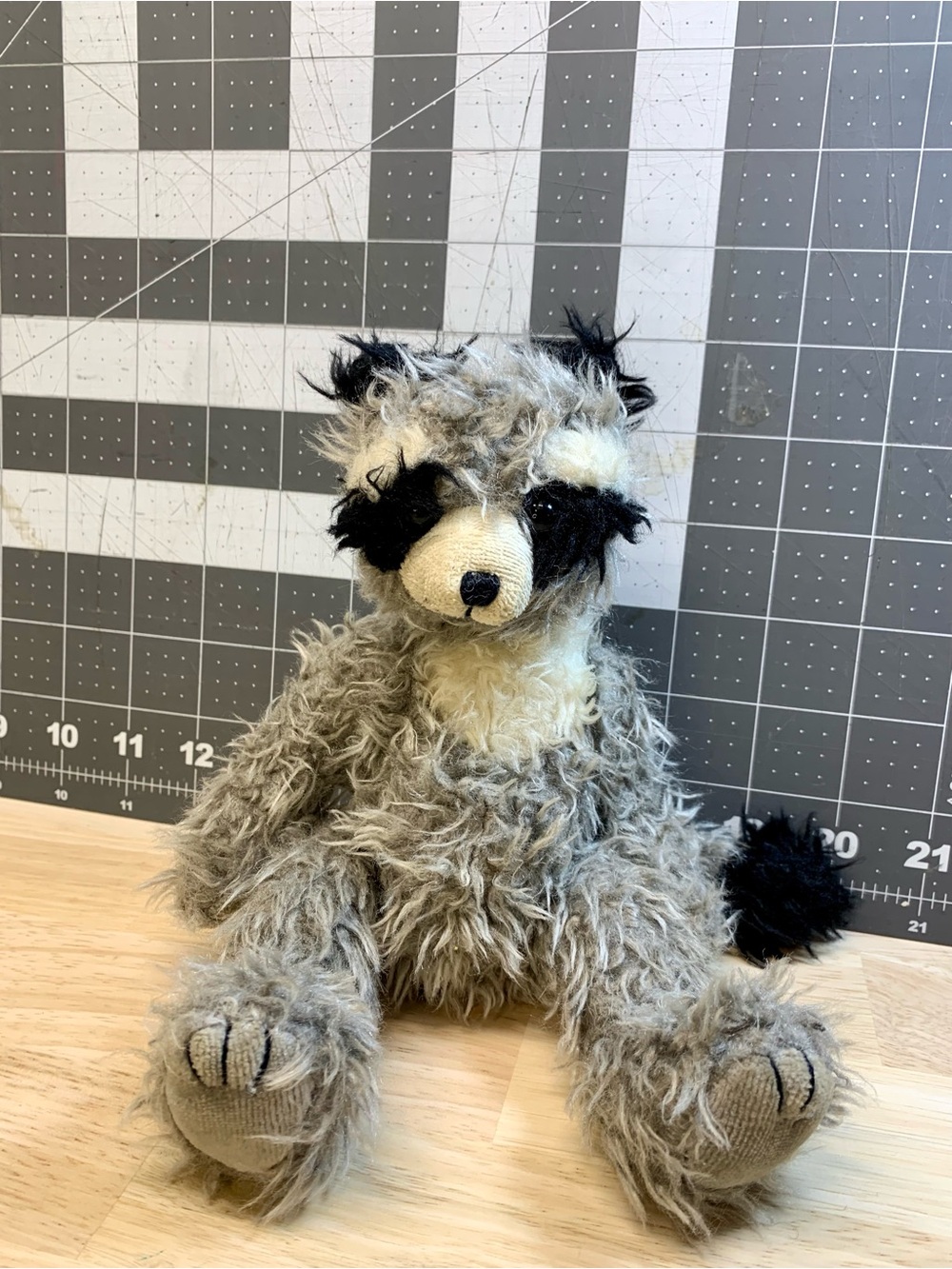 Ty Attic Treasures Radcliffe Raccoon Plush Small Jointed Limbs Vintage